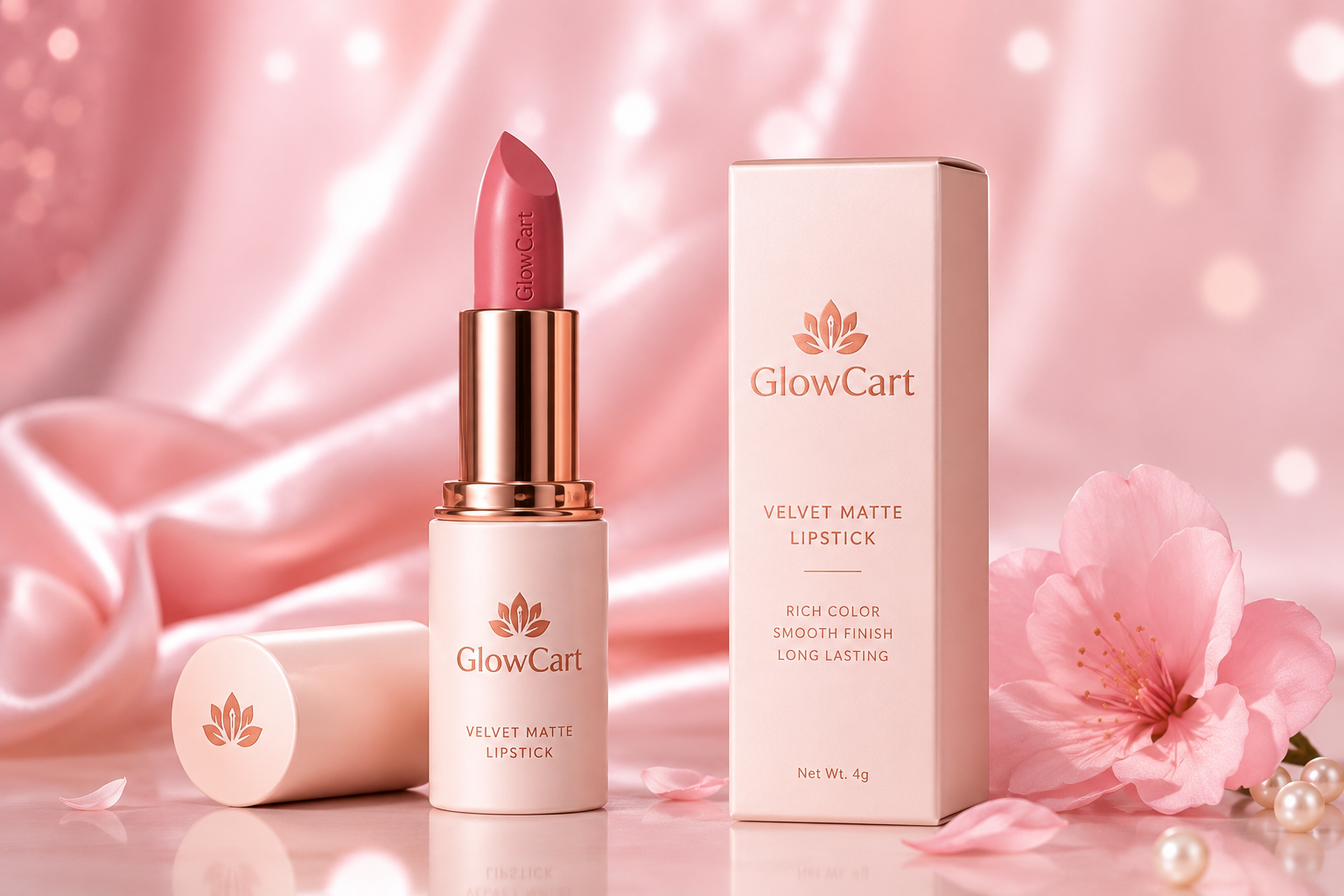 ๐ Glowkraft Velvet Matte & Hydrating Lipstick